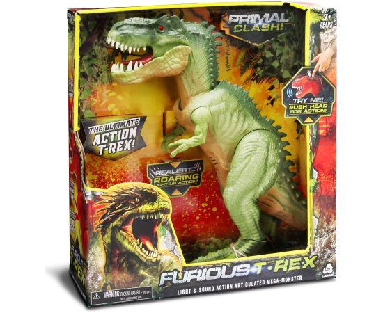 Lanard Primal Clash rotaļlieta Niknais T-Rekss Jaunumi, Bērnu preces