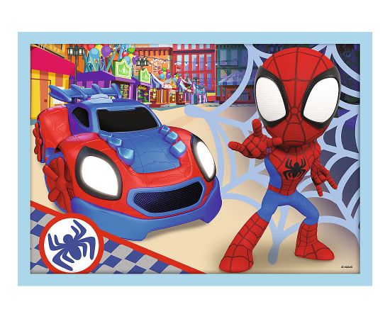 TREFL SPIDER-MAN Puzle 12+24+20+15 Spidey Puzles