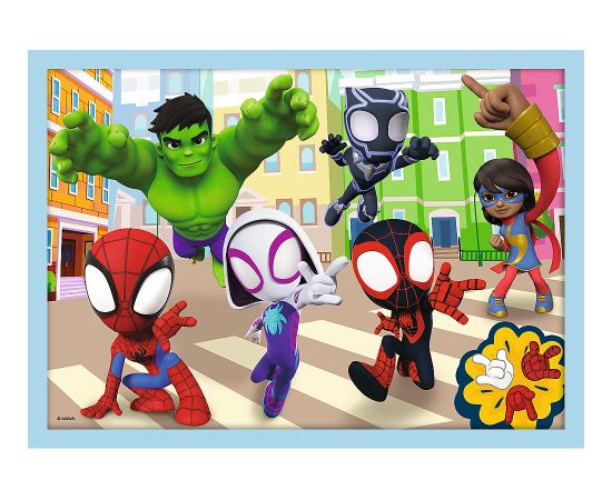 TREFL SPIDER-MAN Puzle 12+24+20+15 Spidey Puzles