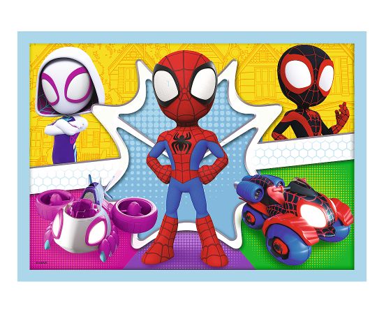 TREFL SPIDER-MAN Puzle 12+24+20+15 Spidey Puzles