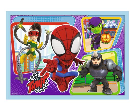 TREFL SPIDER-MAN Puzle 12+24+20+15 Spidey Puzles