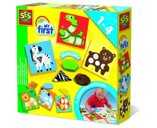 SES Мои первые сенсорные карточки Конструкторы