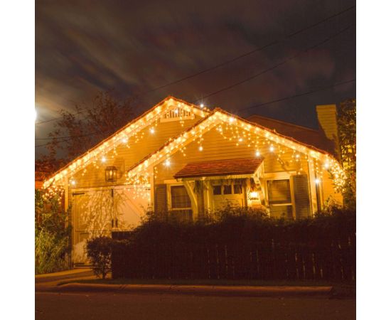 Ziemassvētku LED lampiņu aizkars Springos  CL0531 20m Ziemassvētku lampiņas, LED virtenes