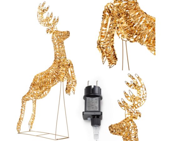 Springos Ziemassvētku LED ziemeļbriedis 120 LED CL1243 Ziemassvētku lampiņas, LED virtenes