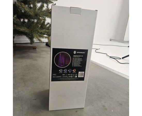 Springos Ziemassvētku LED eglīte 80 LED 45 cm CL1238 Ziemassvētku lampiņas, LED virtenes