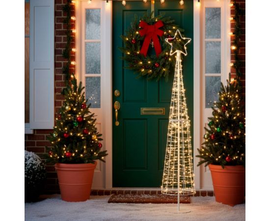 Ziemassvētku LED eglīte 250 LED 100 cm Springos CL1237 Ziemassvētku lampiņas, LED virtenes