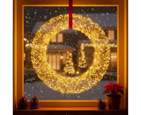 LED svētku vainags 720 LED 45 cm Springos CL1234 Ziemassvētku lampiņas, LED virtenes