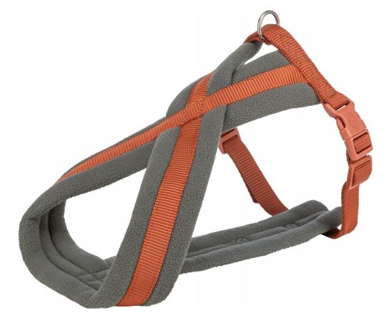 Trixie Premium Touring szelki dla psa rdzawe S: 35–65 cm/20 mm Citas preces