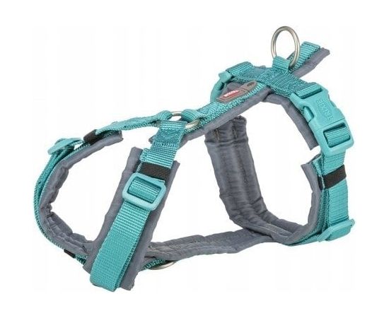 Trixie Premium trekking szelki dla psa aqua/grafit, L: 70–85 cm/25 mm Citas preces