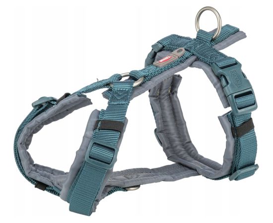 Trixie premium trekking szelki dla psa petrol/grafit XL: 80–97 cm/25 mm Citas preces