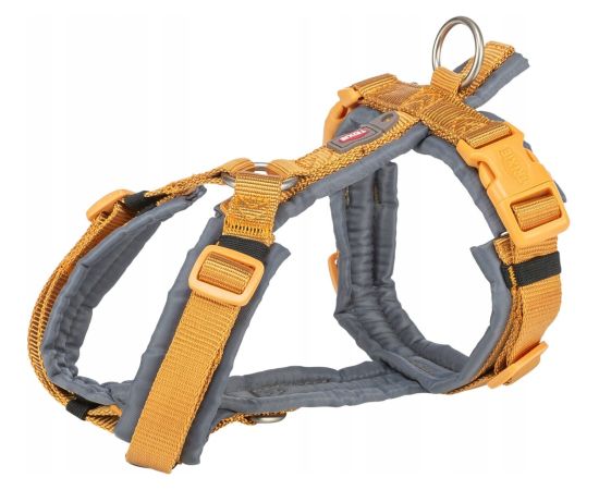 Trixie premium trekking szelki dla psa curry/grafit, L: 70–85 cm/25 mm Citas preces