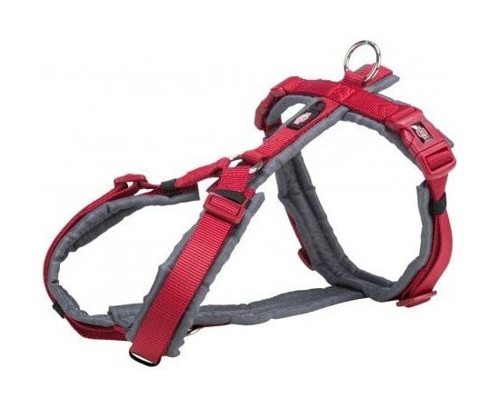 Trixie Premium trekking szelki dla psa czerwony/grafitowy XS–S: 32–38 cm/13 mm Citas preces