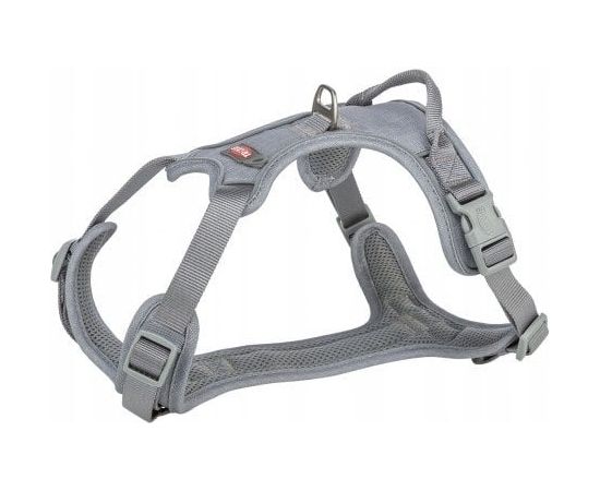 Trixie Premium Active szelki dla psa grafit S–M: 39–56 cm/15 mm Citas preces