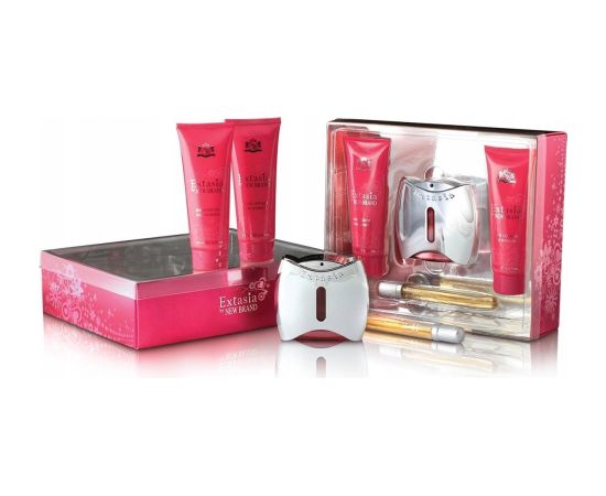 Extasia Dla kobiet EDP spray 100ml + Balsam do ciała 130 ml + Żel pod prysznic 130ml + EDP spray 15ml Sieviešu Smaržas