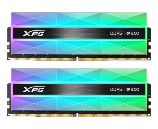 A-data ADATA XPG Lancer Neon RGB, DDR5, 32 GB, 8000MHz, CL38 (AX5U8000C3816G-DCLANRSG) Jaunumi - Datori