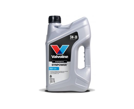 Motoreļļa Synpower MST C3 5W30 5L, Valvoline Motora eļļas