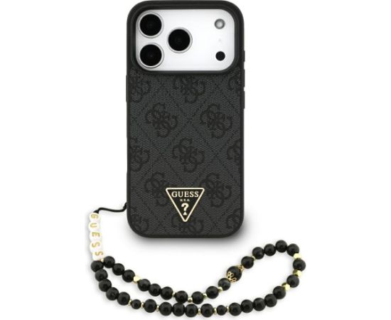 Guess 4G Strap Triangle Logo MagSafe Case Aizsargapvalks priekš Apple iPhone 17 Pro Neoriģinālie Maciņi