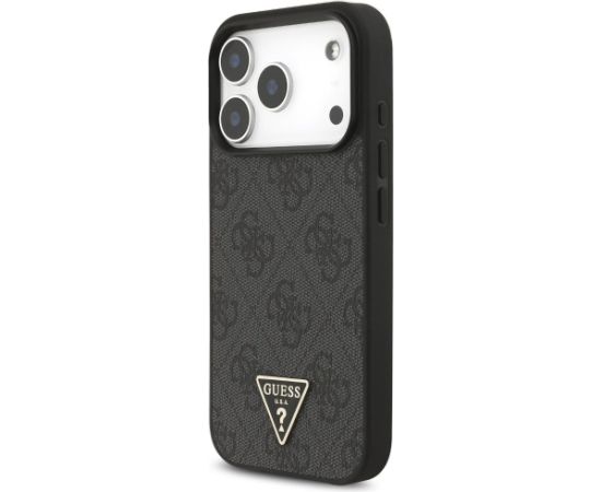 Guess 4G Strap Triangle Logo MagSafe Case Aizsargapvalks priekš Apple iPhone 17 Pro Neoriģinālie Maciņi
