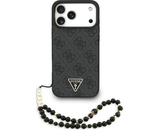 Guess 4G Strap Triangle Logo MagSafe Case Aizsargapvalks priekš Apple iPhone 17 Pro Max Neoriģinālie Maciņi