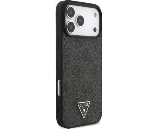 Guess 4G Strap Triangle Logo MagSafe Case Aizsargapvalks priekš Apple iPhone 17 Pro Max Neoriģinālie Maciņi