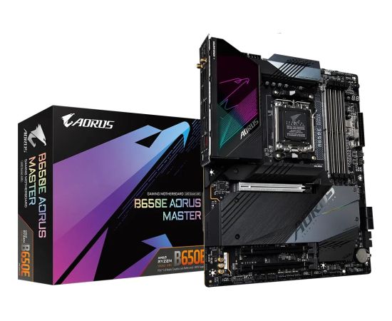 GIGABYTE B650E AORUS MASTER, motherboard (black) Материнские платы
