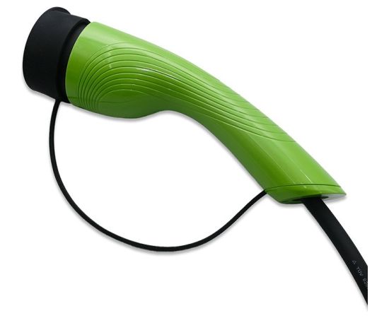 Qoltec 52436 Mobile EV Electric Car Charger with 2-in-1 Type 2 Adjustment | 11kW | 400V | Wi-fi | TUYA | SMART LIFE | LCD | Portable | 5m Elektro Auto lādēšanas piederumi