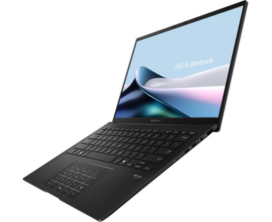 ASUS Zenbook 14 UM3406KA-QD018W Ryzen AI 5 340 14.0"WUXGA 60Hz 400nits Glossy 16GB LPDDR5X SSD512 Radeon 840M Graphics WLAN+BT Cam1080 75WHrs Win11 Jade Black Portatīvie datori