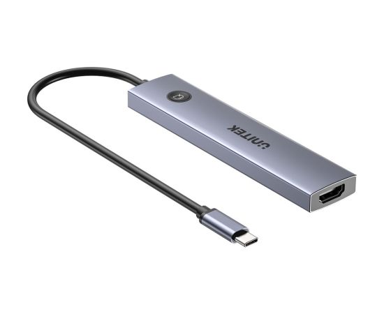 UNITEK HUB USB-C PD 100W HDMI 2.0 WITH ON/OFF Usb HUB