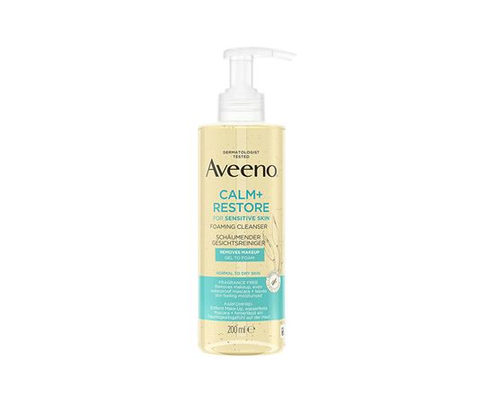 Aveeno Calm+Restore™ Foaming Cleanser - Čisticí pěna 200ml Ķermeņa kosmētika