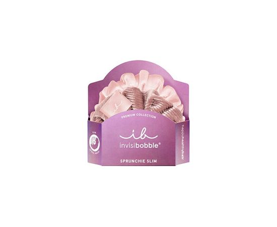 Invisibobble Sprunchie Slim Premium La Vie en Rose - Gumička do vlasů ( 2 ks ) Matu kopšana
