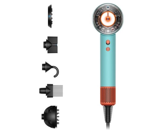 Dyson HD16 Supersonic Nural Hair Dryer, Ceramic Patina/Topaz (SPEC) Matu fēni
