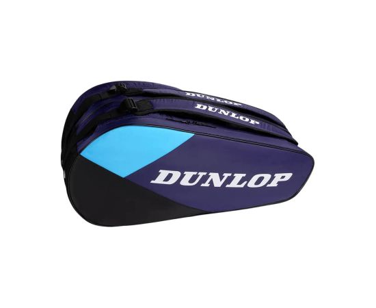 Tennis Bag DUNLOP FX CLUB 10 violet/black/cyan Teniss
