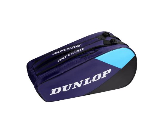 Tennis Bag DUNLOP FX CLUB 10 violet/black/cyan Teniss