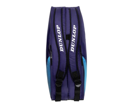Tennis Bag DUNLOP FX CLUB 6 violet/black/cyan Teniss