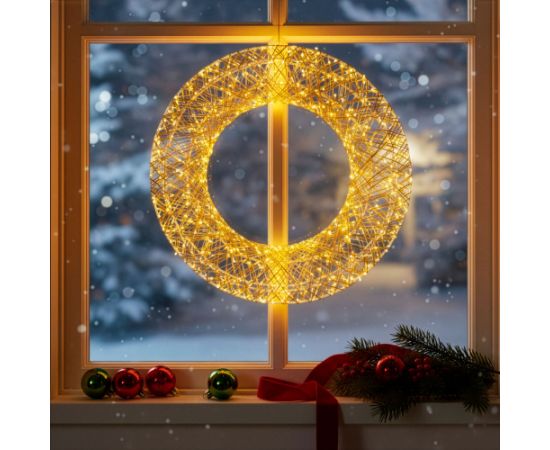 LED svētku vainags 720 LED 45 cm Springos CL1234 Ziemassvētku lampiņas, LED virtenes