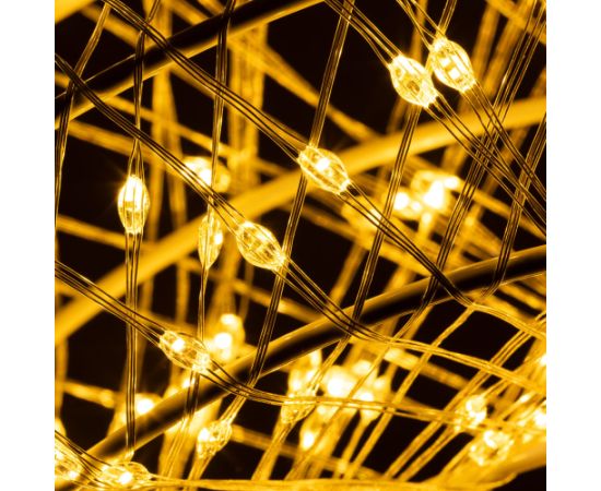 LED svētku vainags 720 LED 45 cm Springos CL1234 Ziemassvētku lampiņas, LED virtenes