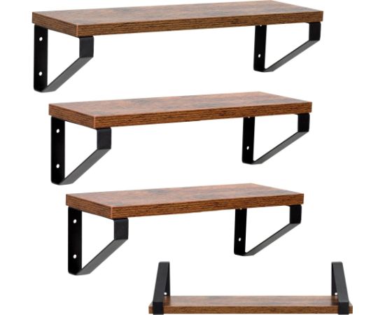 Springos Комплект настенных полок 3 шт. 30/35/40x12x9 см HF0049 Полки