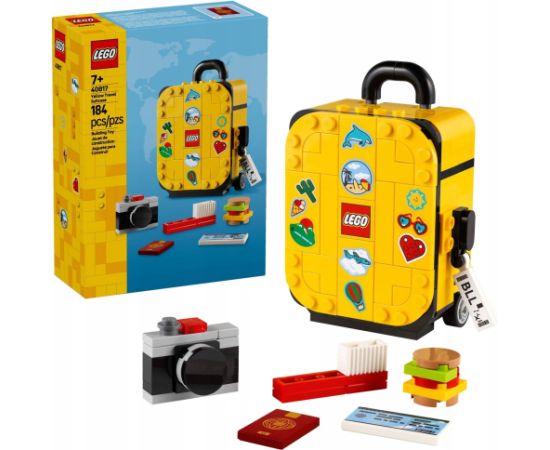 LEGO 40817 Żółta walizka podróżna Jaunumi, Bērnu preces