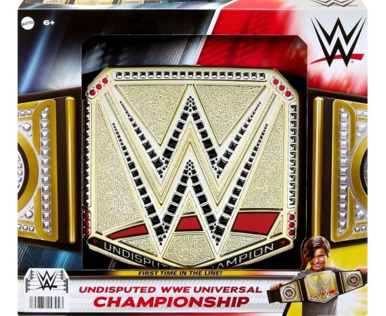 Mattel WWE Pas mistrzowski Undisputed WWE Championship Uniwersalny Zabawka HYJ35 Фигурки и герои