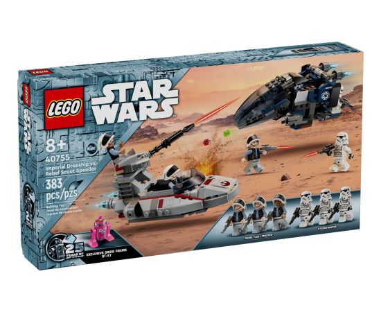 LEGO Star Wars Imperialny transportowiec kontra zwiadowczy śmigacz Rebelii (40755) Jaunumi, Bērnu preces