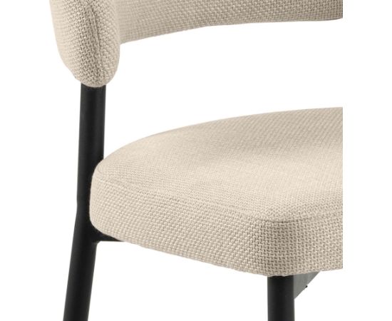 Ēdamistabas krēsls EDINA bēšs Ēdamistabas mēbeļu komplekti