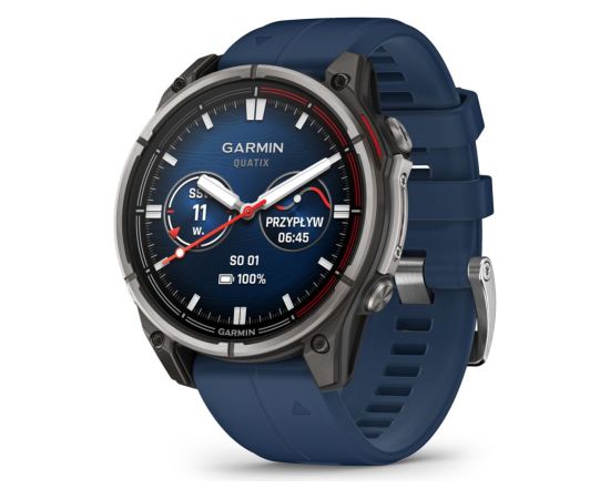 Garmin   quatix 8 – 47 mm, AMOLED Marine GPS Smartwatch Smart-Watch Умные часы