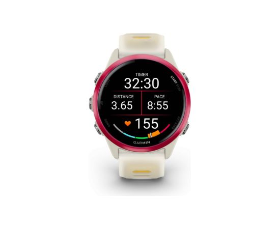 Garmin   Forerunner 570 - 42MM, WiFi, GPS, WW, Bone/Raspberry/Mango Smart-Watch Умные часы
