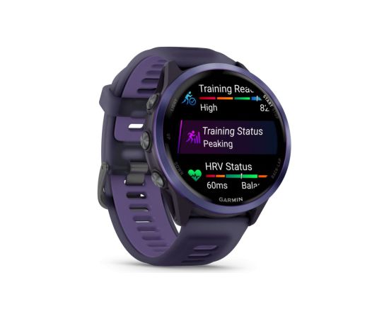 Garmin   Forerunner 570 - 47mm, Indigo Aluminium with Translucent Imperial Purple/Indigo Band Smart-Watch Умные часы