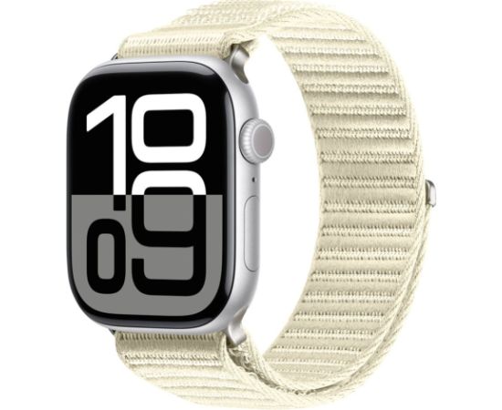 Dux Ducis   Apple Watch 42/44/45/46/49MM YE Nylon Braided Loop Wrist Strap Starlight Smart pūlksteņu aksesuāri