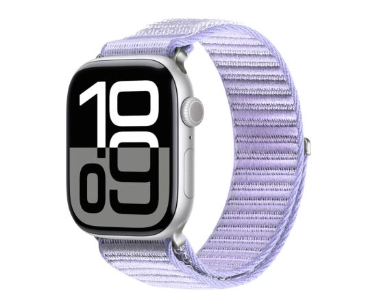 Dux Ducis   Apple Watch 38/40/41/42MM YE Nylon Braided Loop Wrist Strap Purple Smart pūlksteņu aksesuāri
