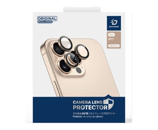 Dux Ducis Apple  iPhone 17 Camera Lens Protector Silver Защитная пленка для экрана