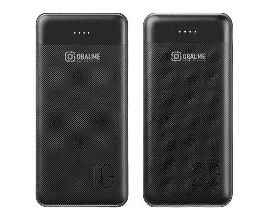 OBAL:ME PowerNest Powerbank 20000mAh melns Power Banks