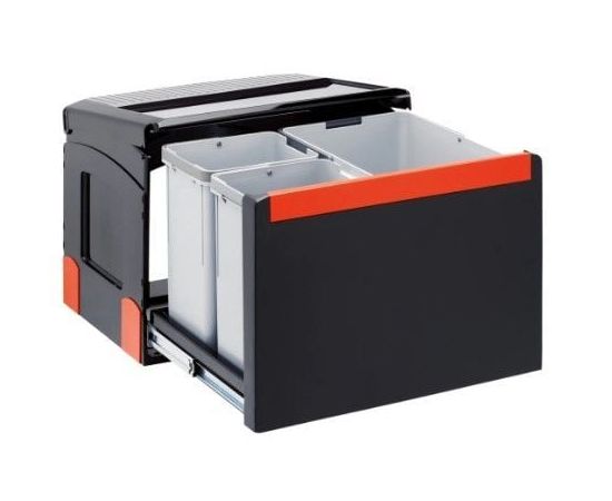 Franke Maris WB Cube 50 A 1x14 2x8l Iebūvējama Atkritumu Šķirošanas Sistēma Системы сортировки отходов