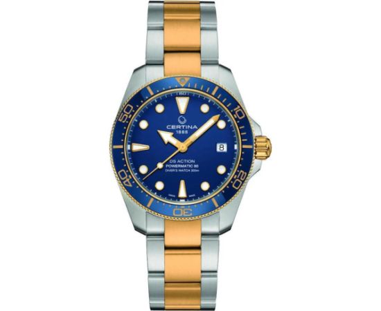 Certina DS Action Diver 38mm Powermatic 80 C048.807.22.041.00 Rokas pulksteņi 